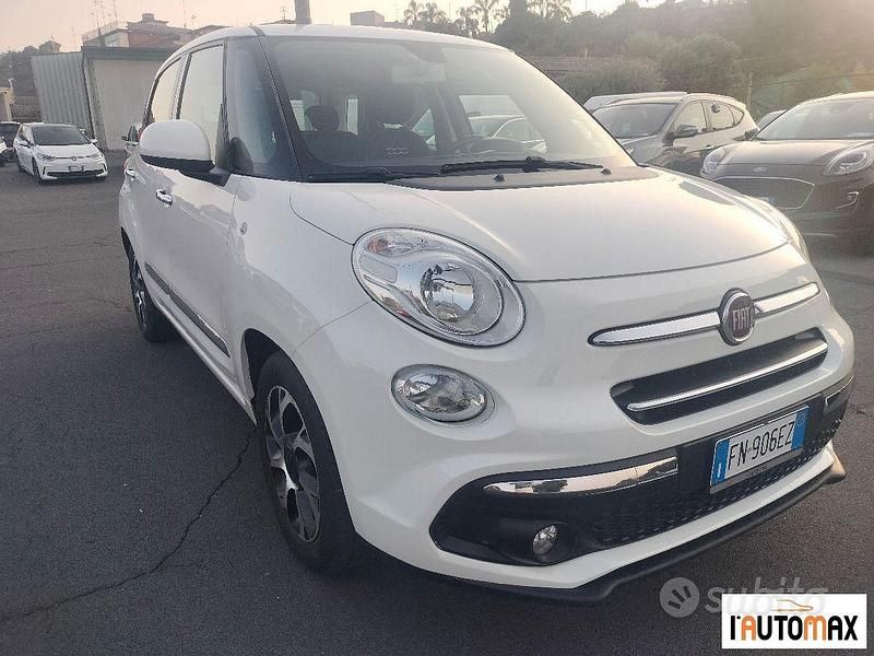 Usata Fiat 500L Pop Star 95 CV (69 kW) 2017 Bianco Monovolume