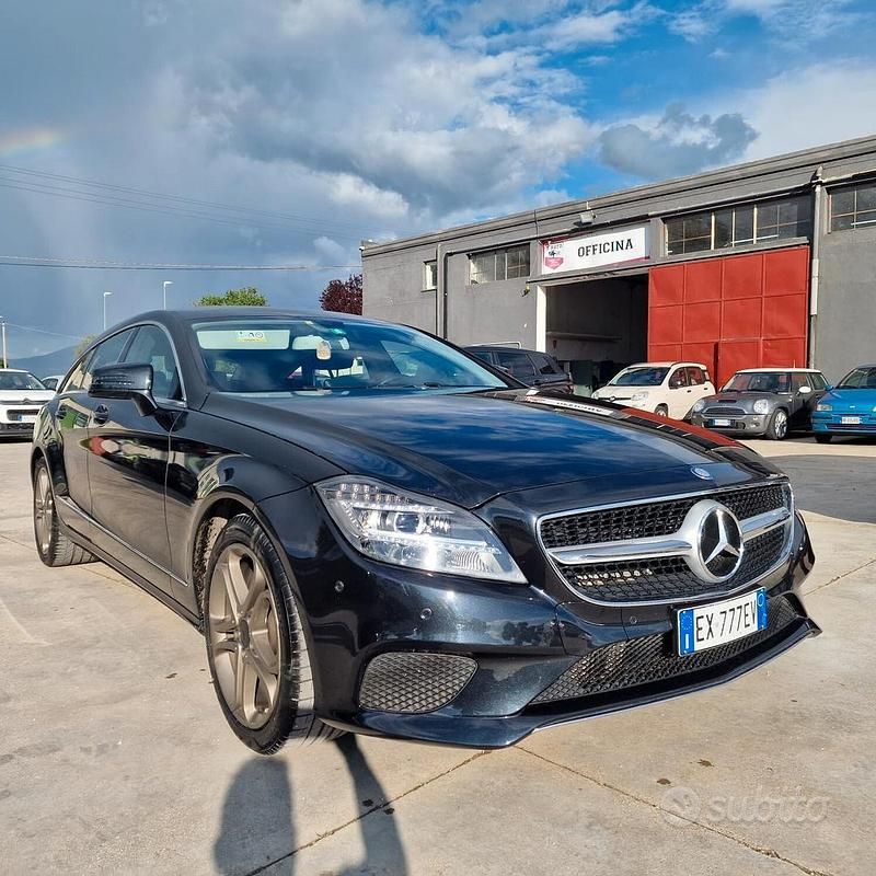 Usata Mercedes CLS250 Premium 204 CV (150 kW) 2014 Nero Station wagon