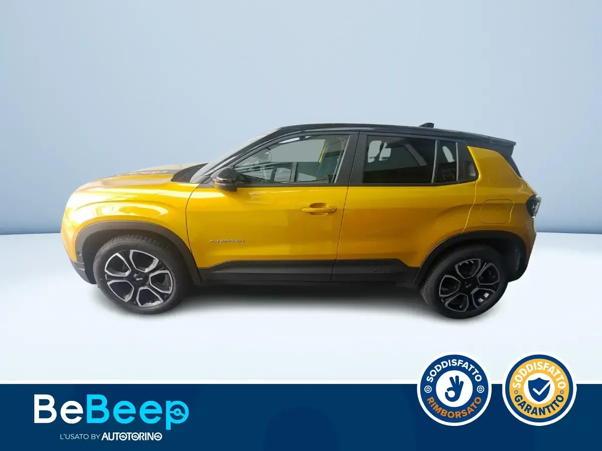 Usata Jeep Avenger Summit 101 CV (74 kW) 2023 Giallo metallizzato SUV