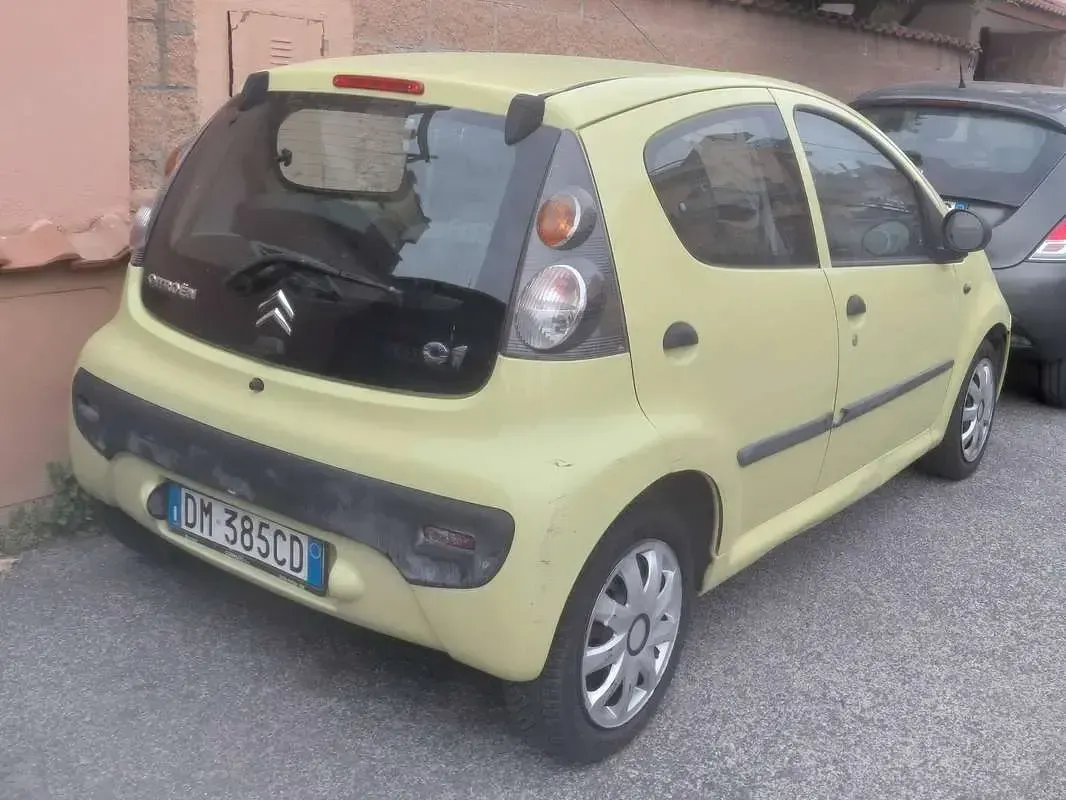 Usata Citroën C1 68 CV (50 kW) 2008 Giallo Utilitaria