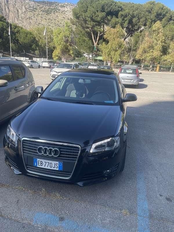 Usata Audi A3 Attraction 105 CV (77 kW) 2010 Nero Berlina