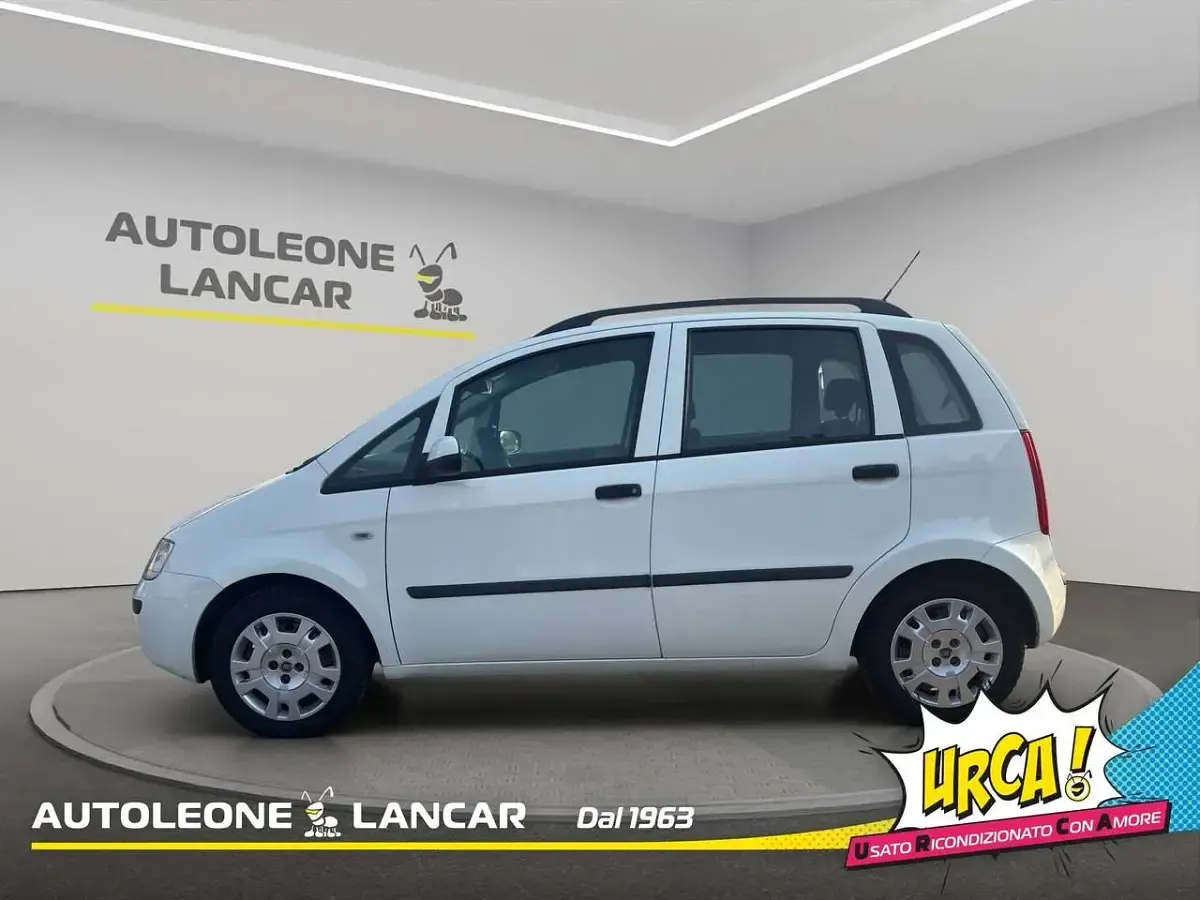 Usata Fiat Idea Dynamic 77 CV (56 kW) 2012 Bianco Monovolume