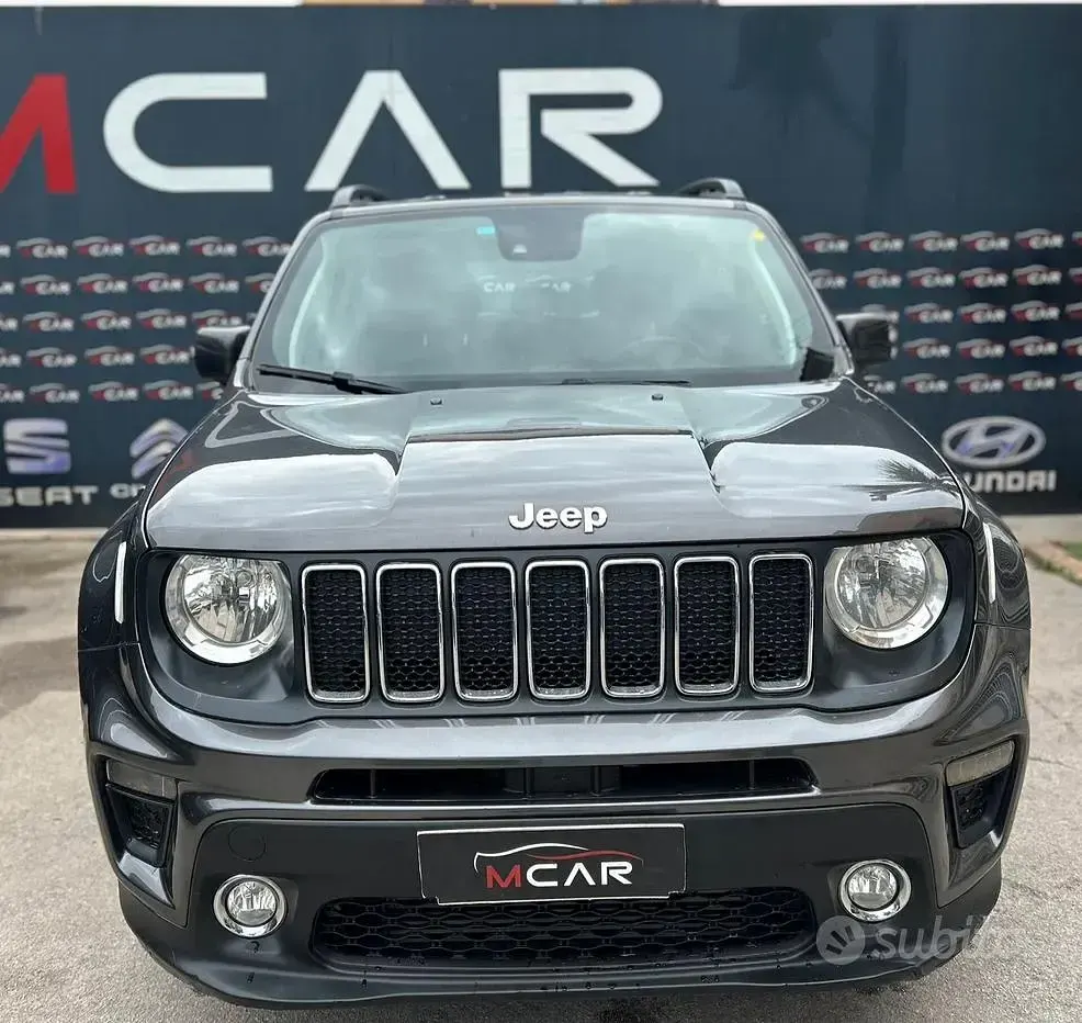 Gebraucht Jeep Renegade Limited 120 PS (88 kW) 2019 Grau SUV