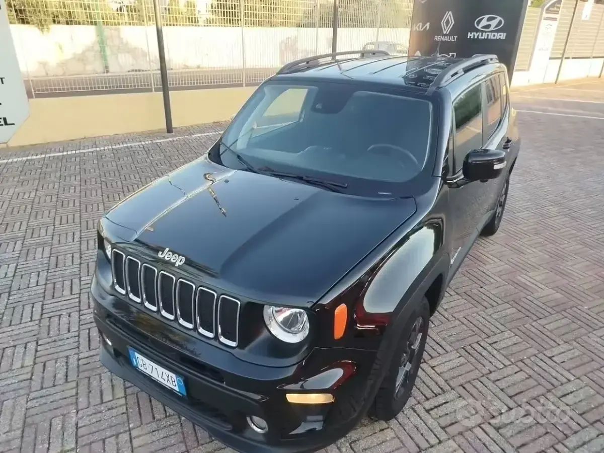 Usata Jeep Renegade Longitude 120 CV (88 kW) 2020 Nero SUV