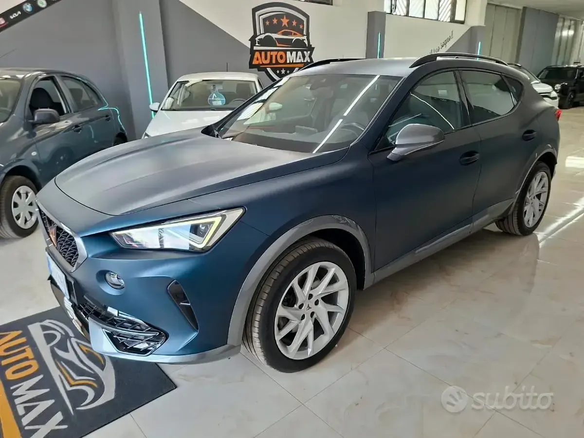 Usata Cupra Formentor 150 CV (110 kW) 2021 Bluazzurro SUV