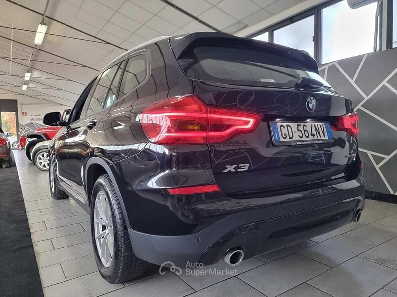 Usata BMW X3 150 CV (110 kW) 2020 Nero SUV