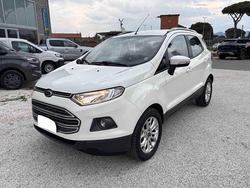 Usata Ford Ecosport Titanium 95 CV (69 kW) 2017 Bianco SUV