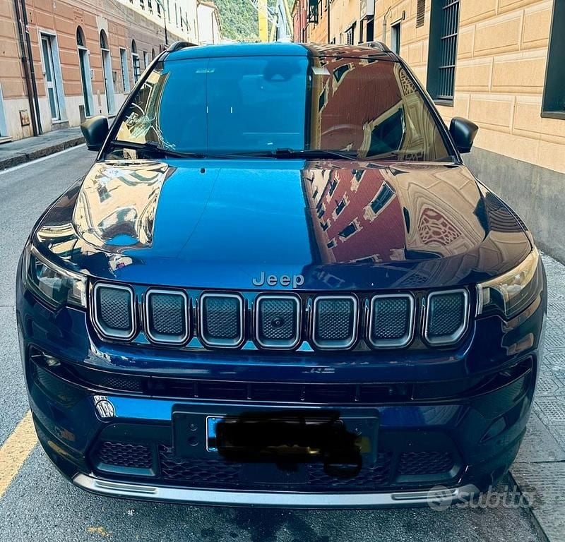 Usata Jeep Compass 131 CV (96 kW) 2021 Blu/azzurro SUV