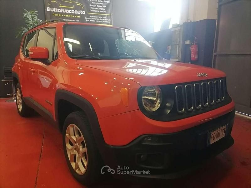 Usata Jeep Renegade Limited 140 CV (102 kW) 2017 Arancione SUV