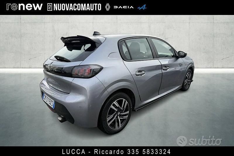 Usata Peugeot 208 Allure 75 CV (55 kW) 2023 Grigio Utilitaria