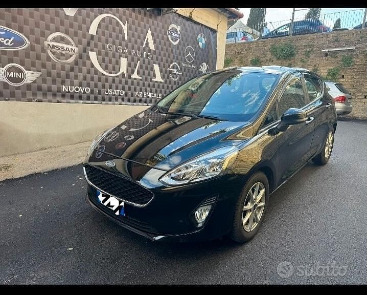 Usata Ford Fiesta Titanium 75 CV (55 kW) 2022 Nero Berlina