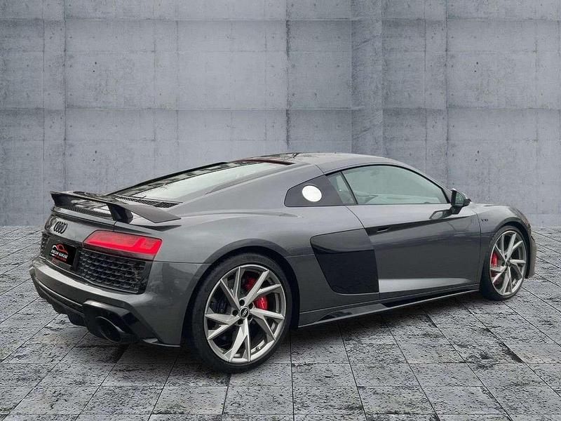 Usata Audi R8 Coupé Performance 620 CV (456 kW) 2021 Daytona grey pearl effect Coupé