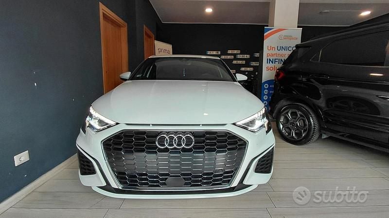 Usata Audi A3 S-Line 150 CV (110 kW) 2023 Bianco Berlina