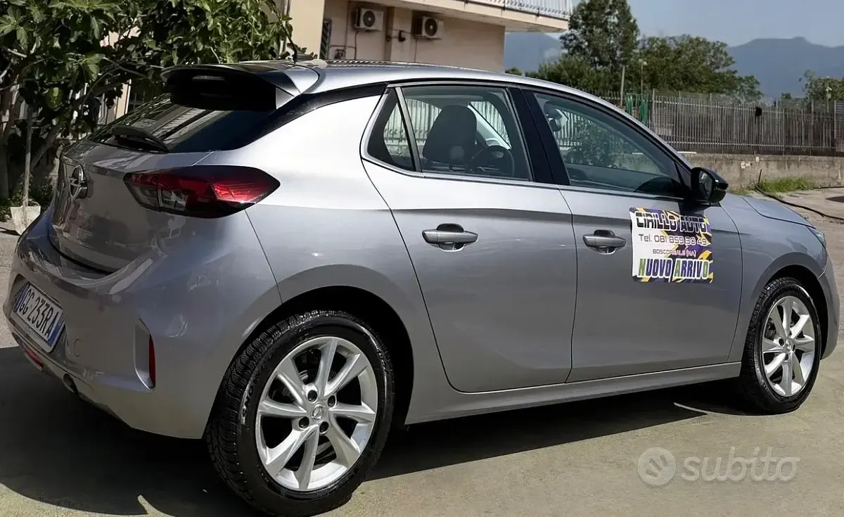 Usata Opel Corsa Elegance 75 CV (55 kW) 2021 Grigio Utilitaria