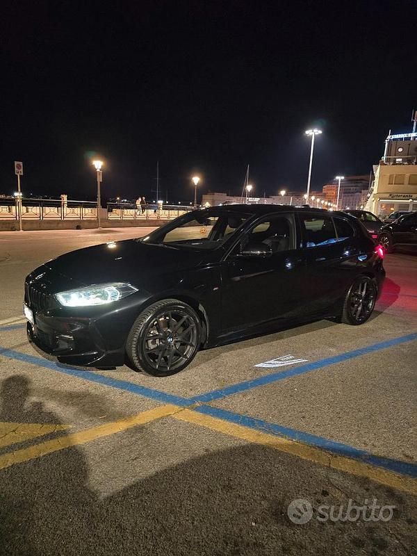 Usata BMW 116 M Sport 116 CV (85 kW) 2020 Nero Utilitaria