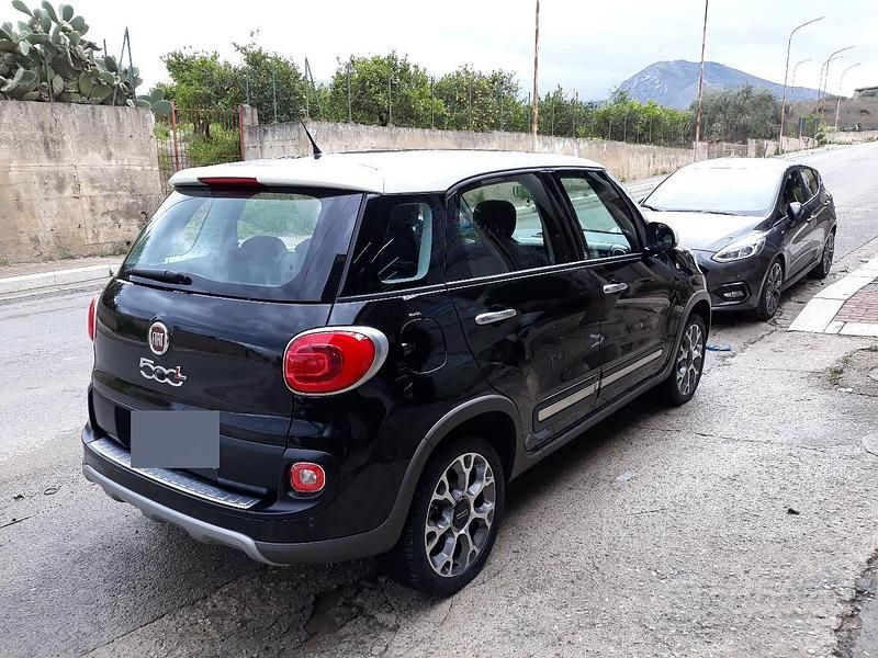 Usata Fiat 500L Trekking 120 CV (88 kW) 2017 Nero Monovolume