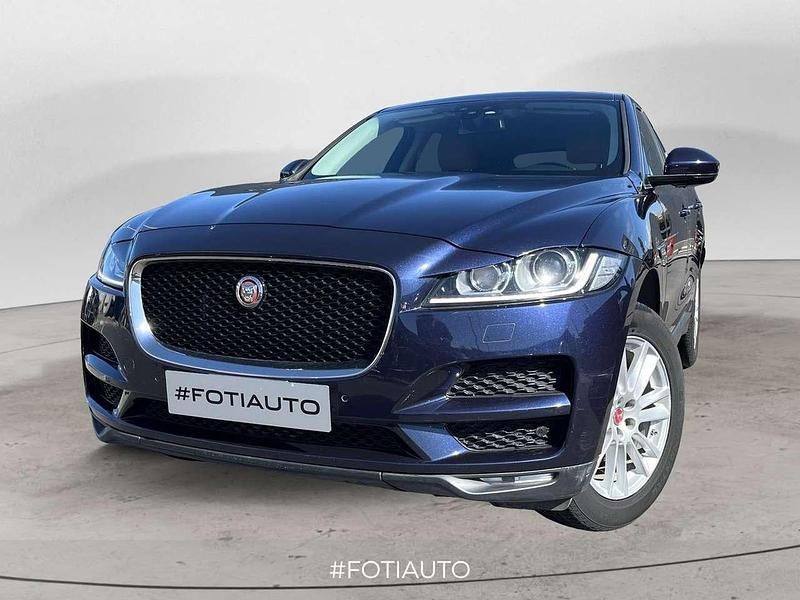 Usata Jaguar F-Pace Portfolio 179 CV (131 kW) 2017 Blu/azzurro SUV