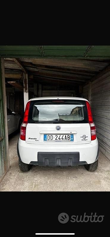 Usata Fiat Panda 4x4 2005 Bianco Utilitaria