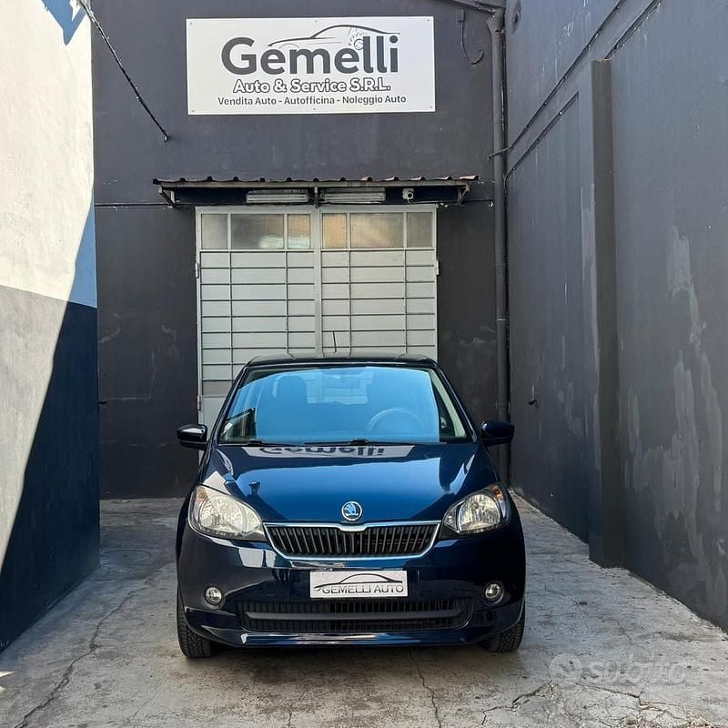Usata Skoda Citigo Ambition 60 CV (44 kW) 2014 Blu Utilitaria
