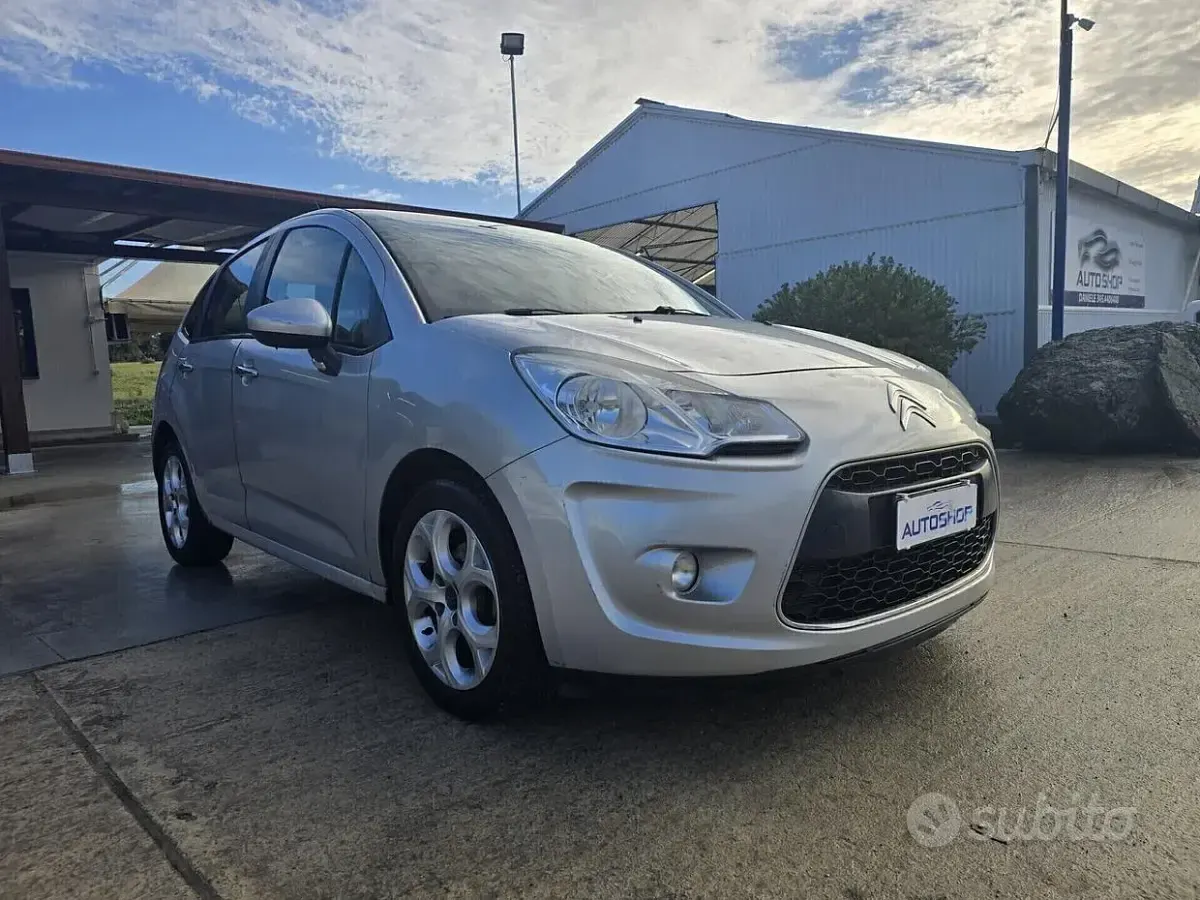 Usata Citroën C3 Exclusive 68 CV (50 kW) 2013 Grigio Berlina