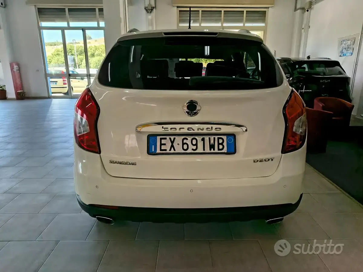 Usata SsangYong Korando 149 CV (109 kW) 2015 Bianco SUV