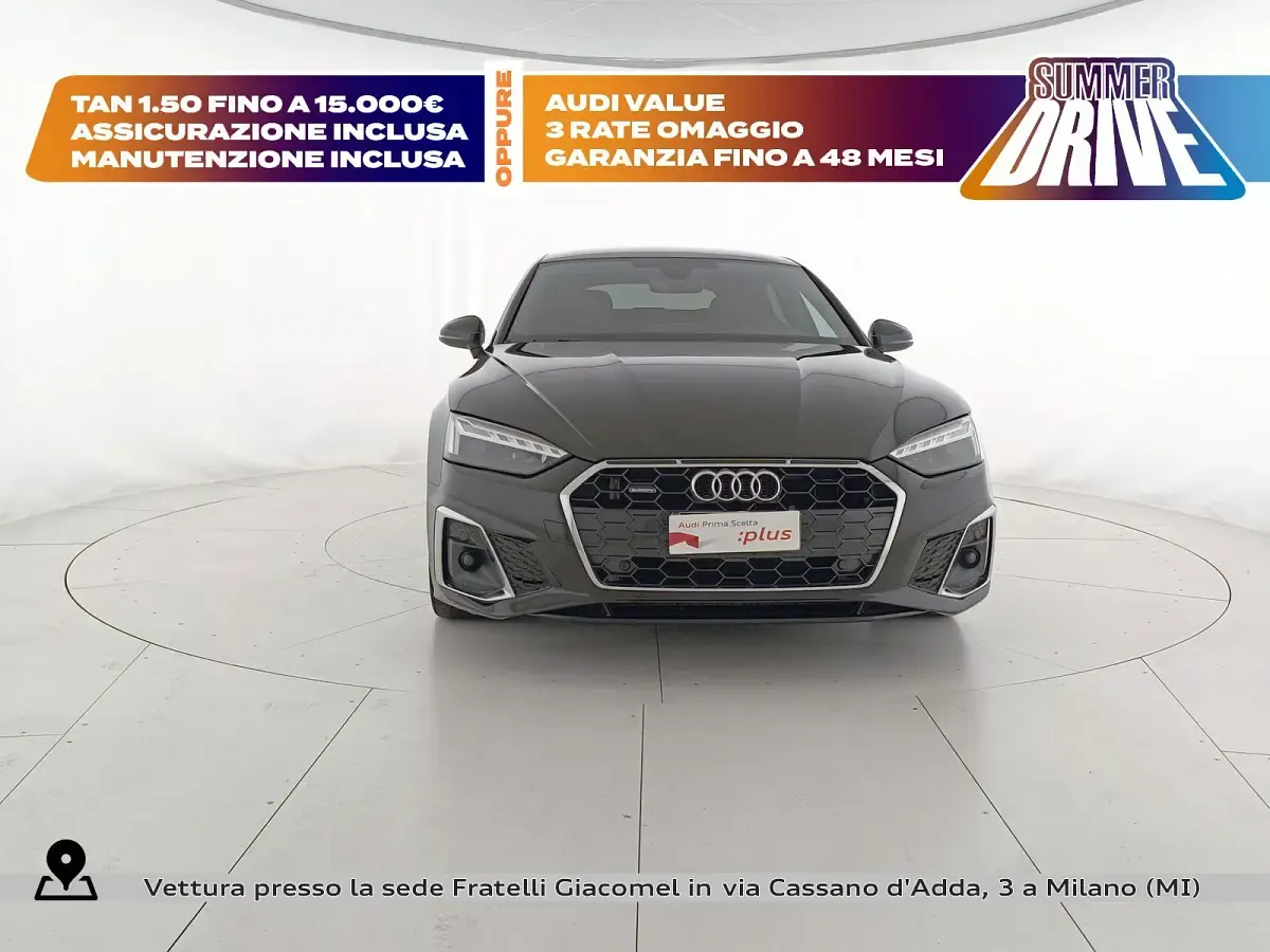 Usata Audi A5 Sportback S-Line 204 CV (150 kW) 2024 Nero mito metallizzato Utilitaria
