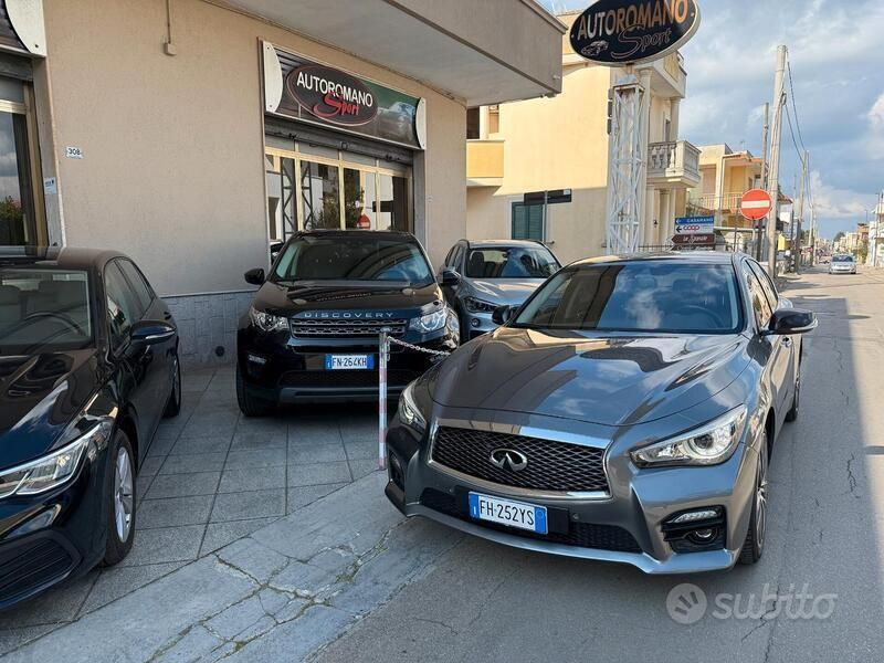 Grigio Usata 2015 Infiniti Q50 Sport Tech Tre volumi | 13.900 € - Immagine 1/4