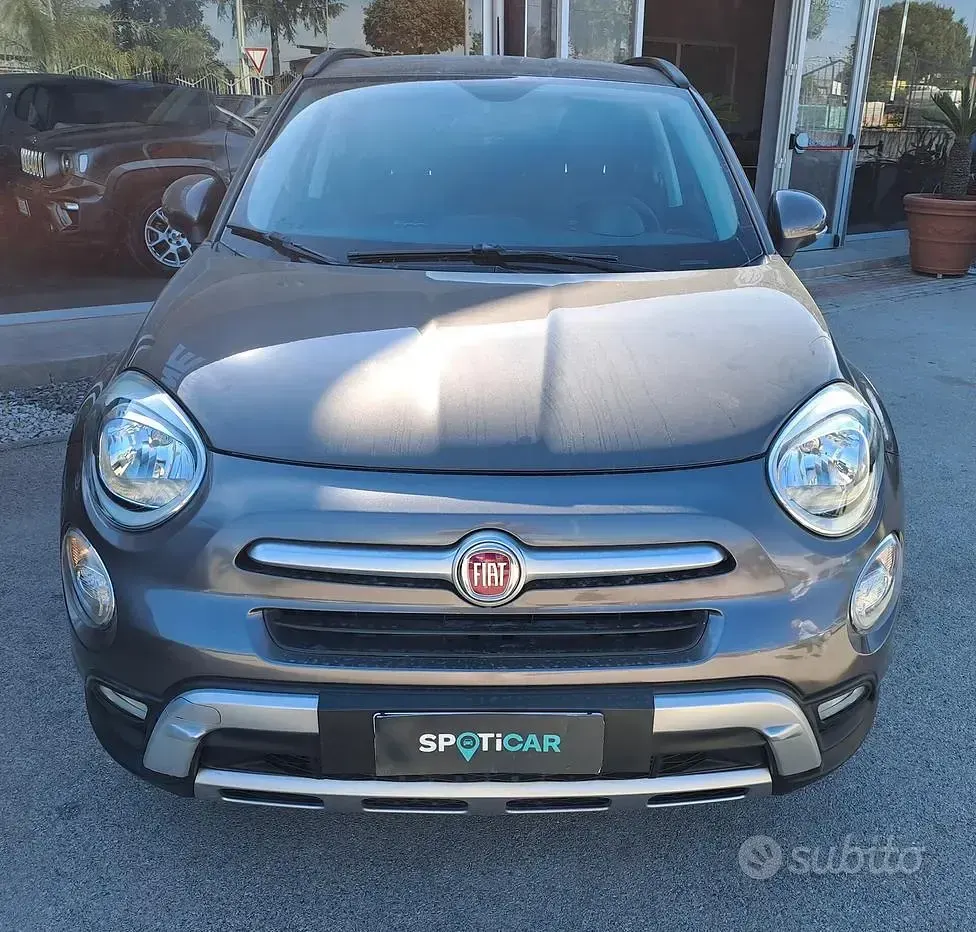 Usata Fiat 500X Cross 95 CV (69 kW) 2017 Marrone SUV