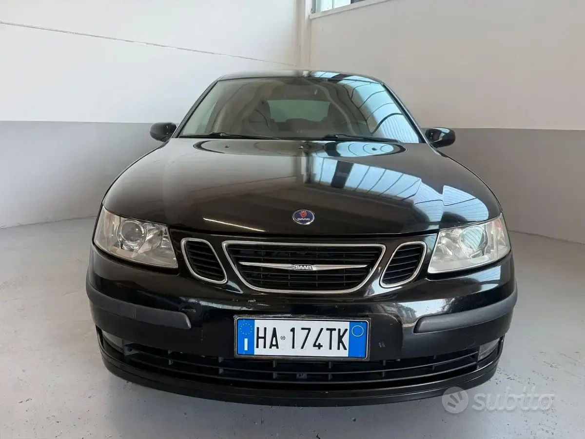 Usata Saab 9-3 Linear 120 CV (88 kW) 2007 Nero Berlina