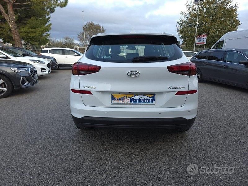 Usata Hyundai Tucson XPrime 115 CV (84 kW) 2020 Bianco SUV