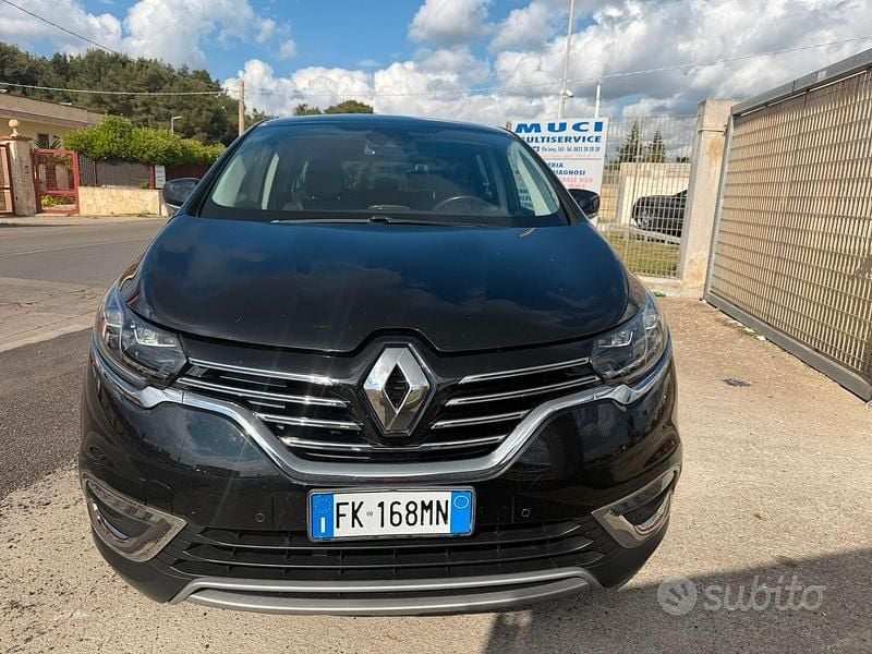 Usata Renault Espace 160 CV (117 kW) 2017 Nero Monovolume