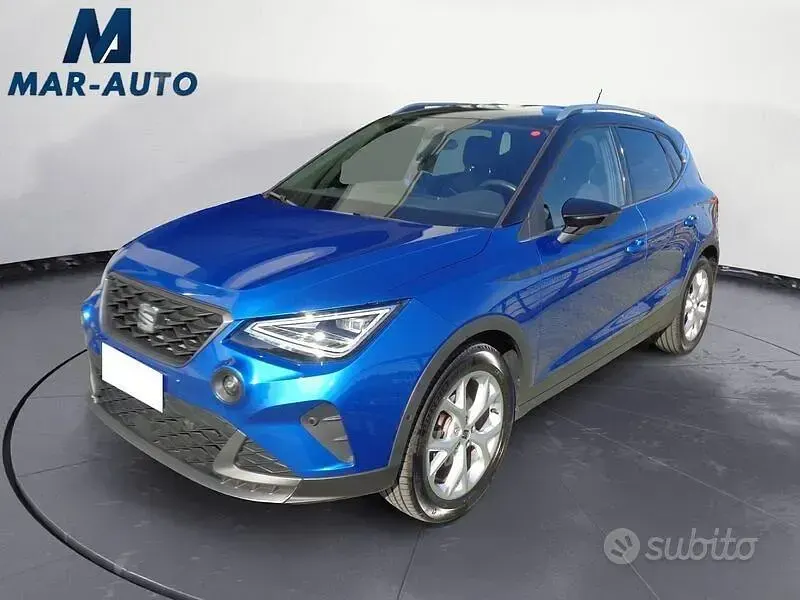 Usata Seat Arona FR 110 CV (80 kW) 2022 Blu SUV
