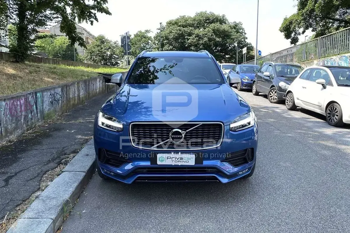 Usata Volvo XC90 R-Design 235 CV (172 kW) 2016 Blu SUV