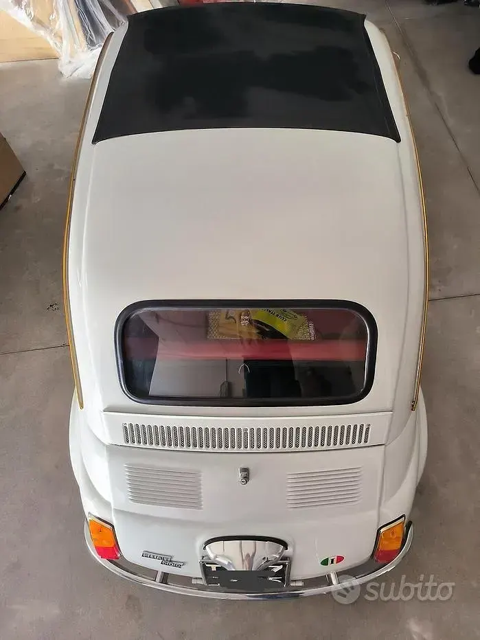 Usata Fiat 500 1970 Bianco Utilitaria