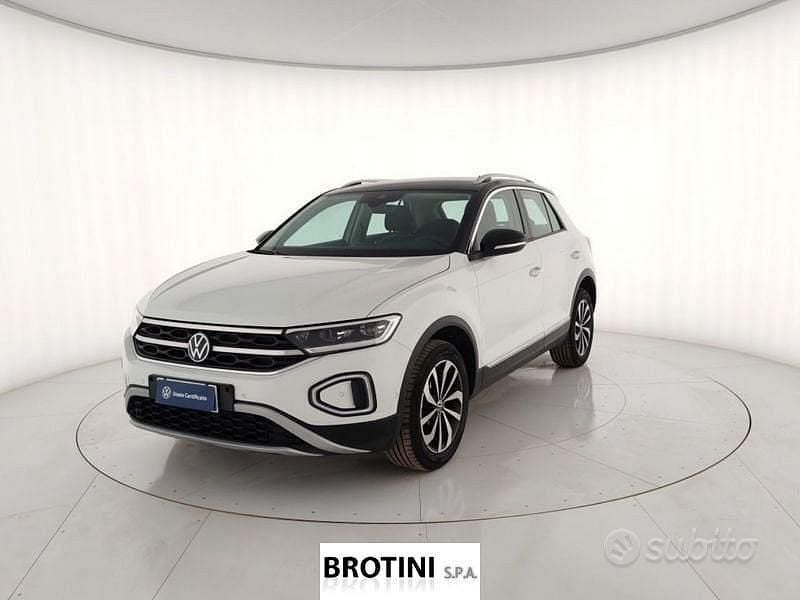 Usata VW T-Roc Style 110 CV (80 kW) 2024 Bianco SUV