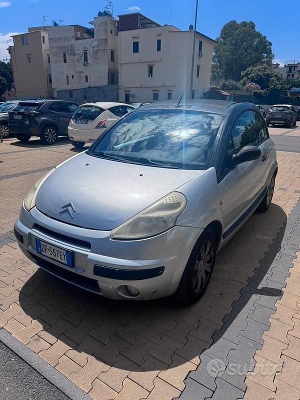 Usata Citroën C3 Pluriel 73 CV (53 kW) 2006 Grigio Cabrio