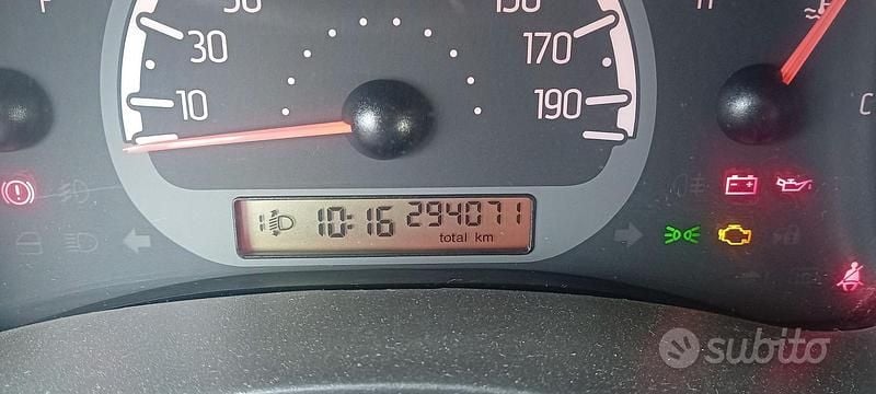 Usata Fiat Panda 2011 Rosso Utilitaria