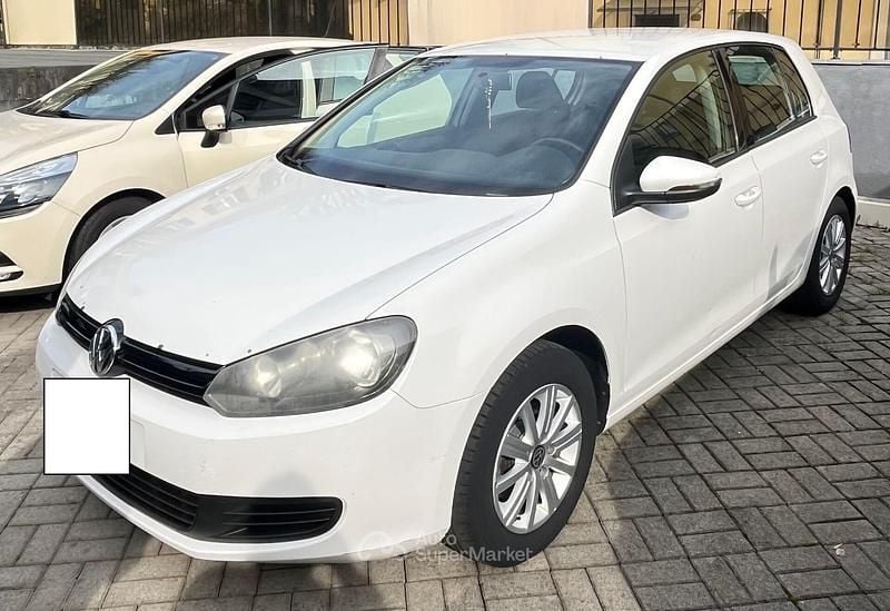 Usata VW Golf VII Highline 105 CV (77 kW) 2012 Bianco Berlina