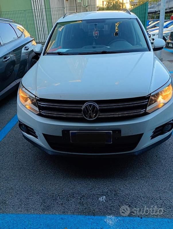 Usata VW Tiguan 110 CV (80 kW) 2015 Bianco SUV