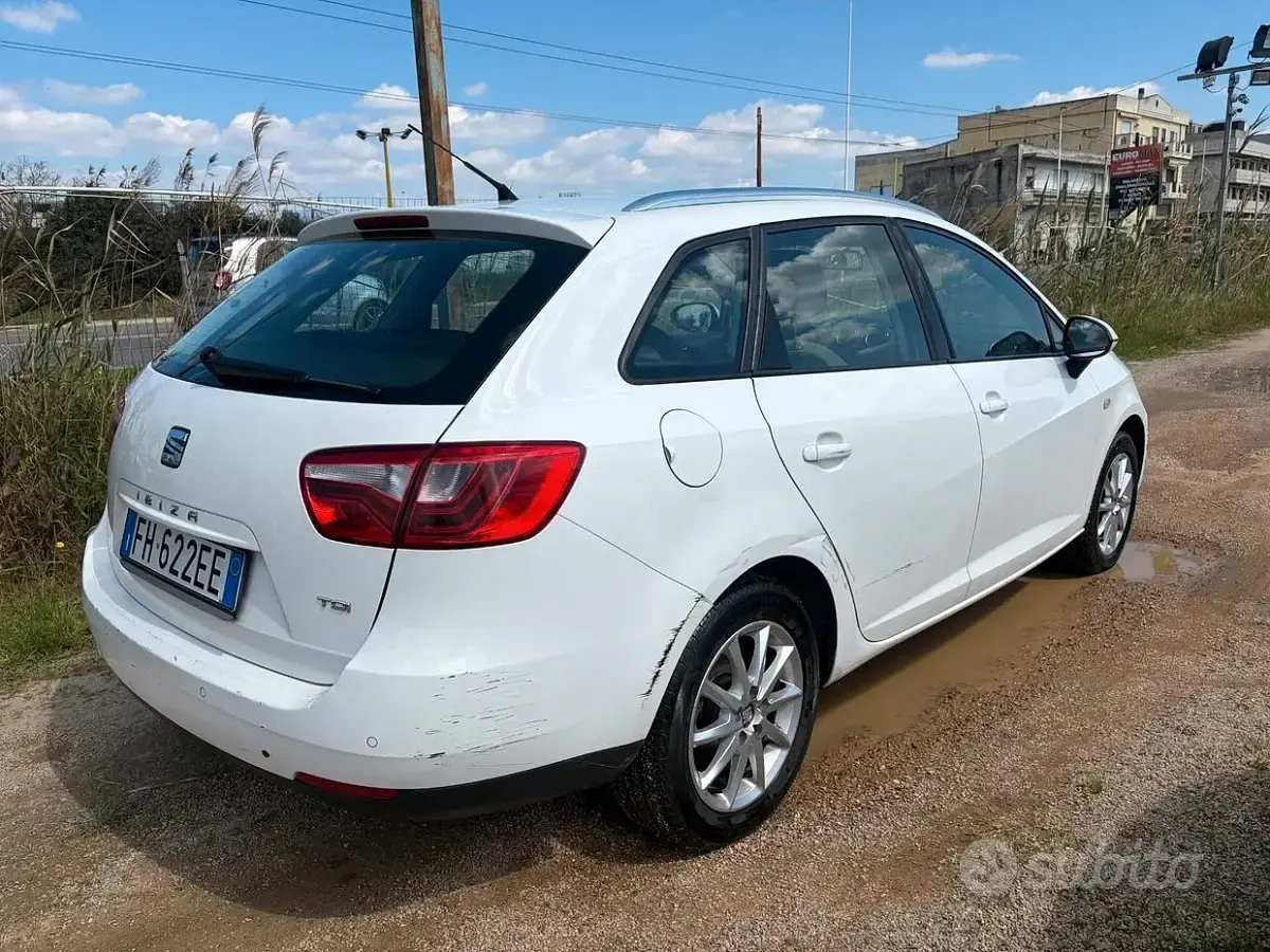Usata Seat Ibiza ST 90 CV (66 kW) 2017 Bianco Station wagon