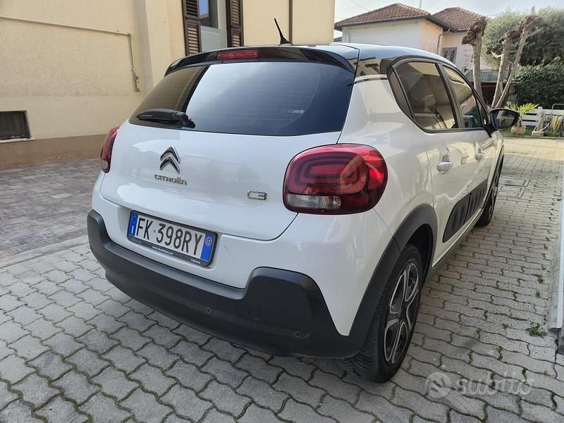 Usata Citroën C3 Live 75 CV (55 kW) 2017 Bianco Berlina