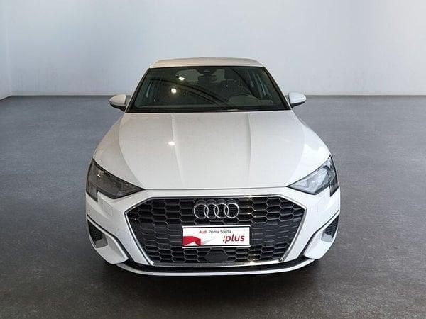 Bianco Usata 2022 Audi A3 Sportback Advanced Utilitaria | 27.300 € (Buon prezzo) - Immagine 1/4