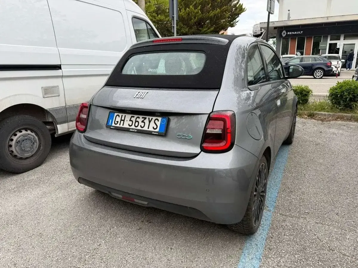 Occasion Fiat 500e Icon 42 kW (58 ch) 2022 Gris Cabriolet