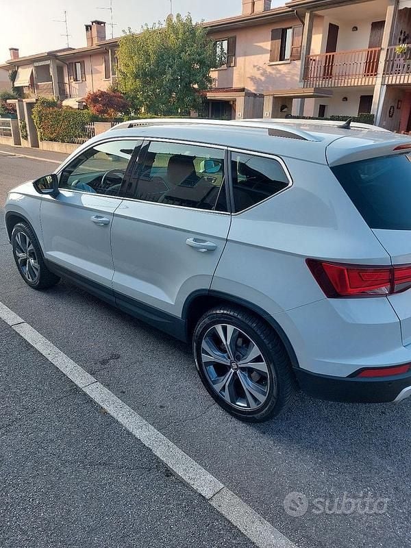 Usata Seat Ateca 190 CV (139 kW) 2018 Bianco SUV