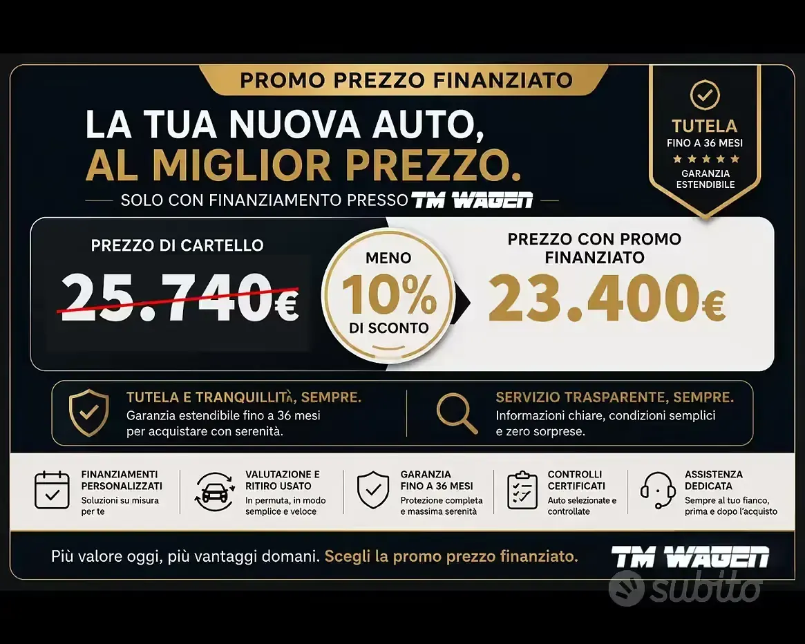Usata Audi A3 Business 150 CV (110 kW) 2022 Bianco Berlina