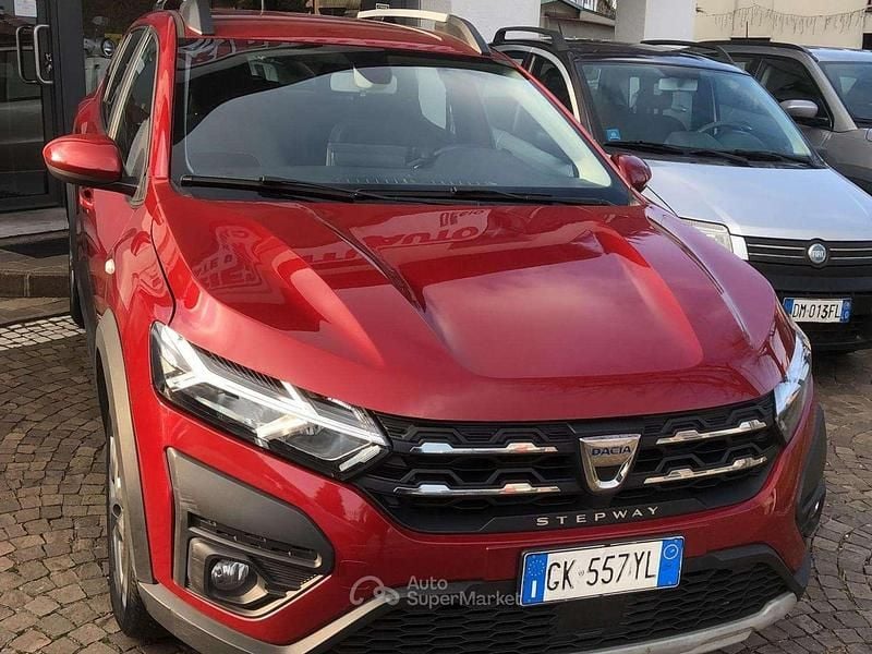 Usata Dacia Sandero Stepway 91 CV (66 kW) 2022 Rosso Berlina