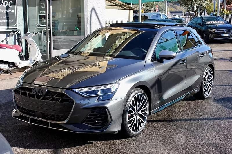 Nuova Audi S3 Sport 333 CV (244 kW) 2025 Grigio Berlina
