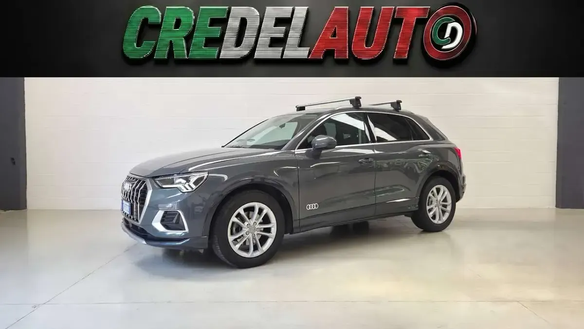 Usata Audi Q3 Advanced 150 CV (110 kW) 2018 Grigio daytona SUV