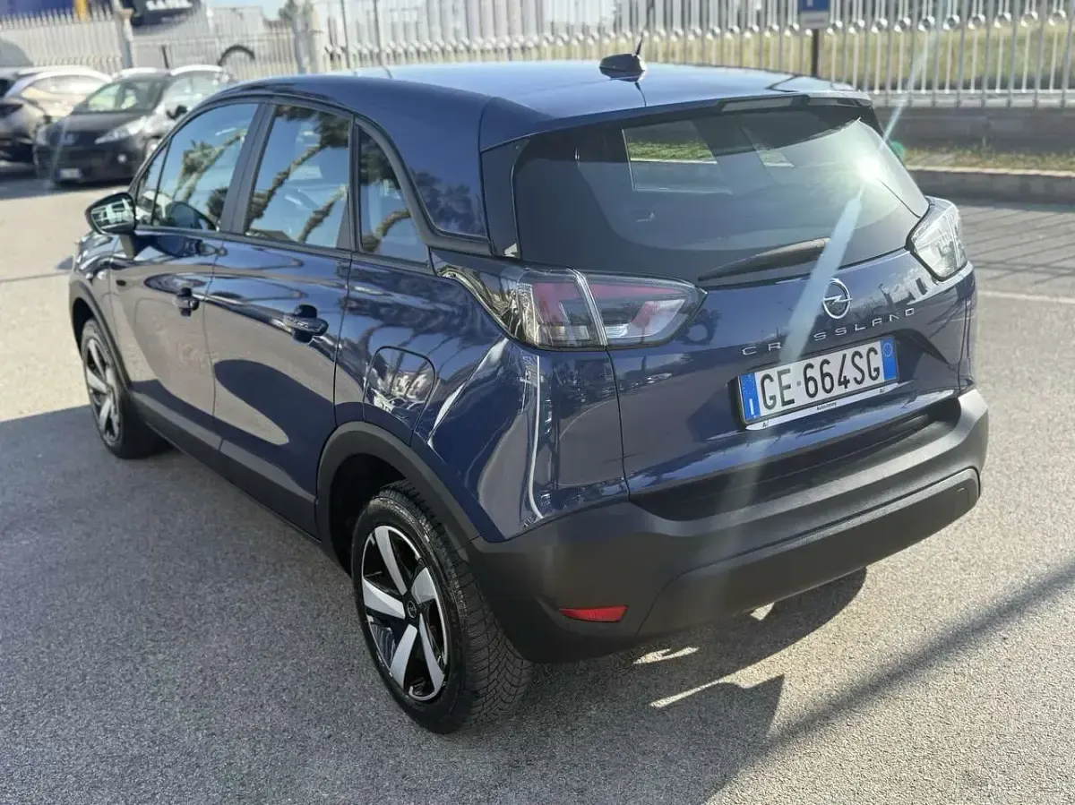 Usata Opel Crossland X Edition 120 CV (88 kW) 2021 Blu/azzurro SUV
