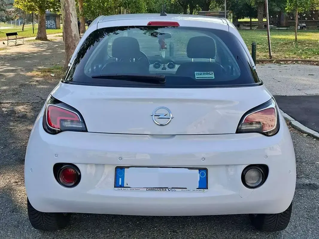 Usata Opel Adam Glam 87 CV (63 kW) 2014 Bianco Utilitaria